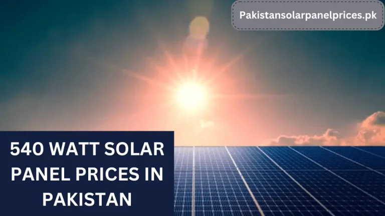 540 watt solar panel price