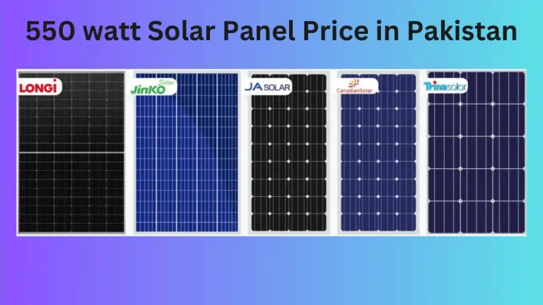 550 watt solar panel price in Pakistan