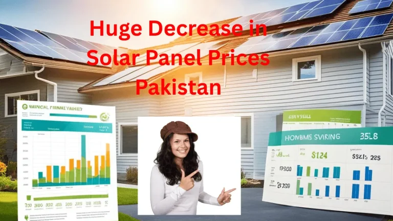 Huge solar panel price drop in akistan good news